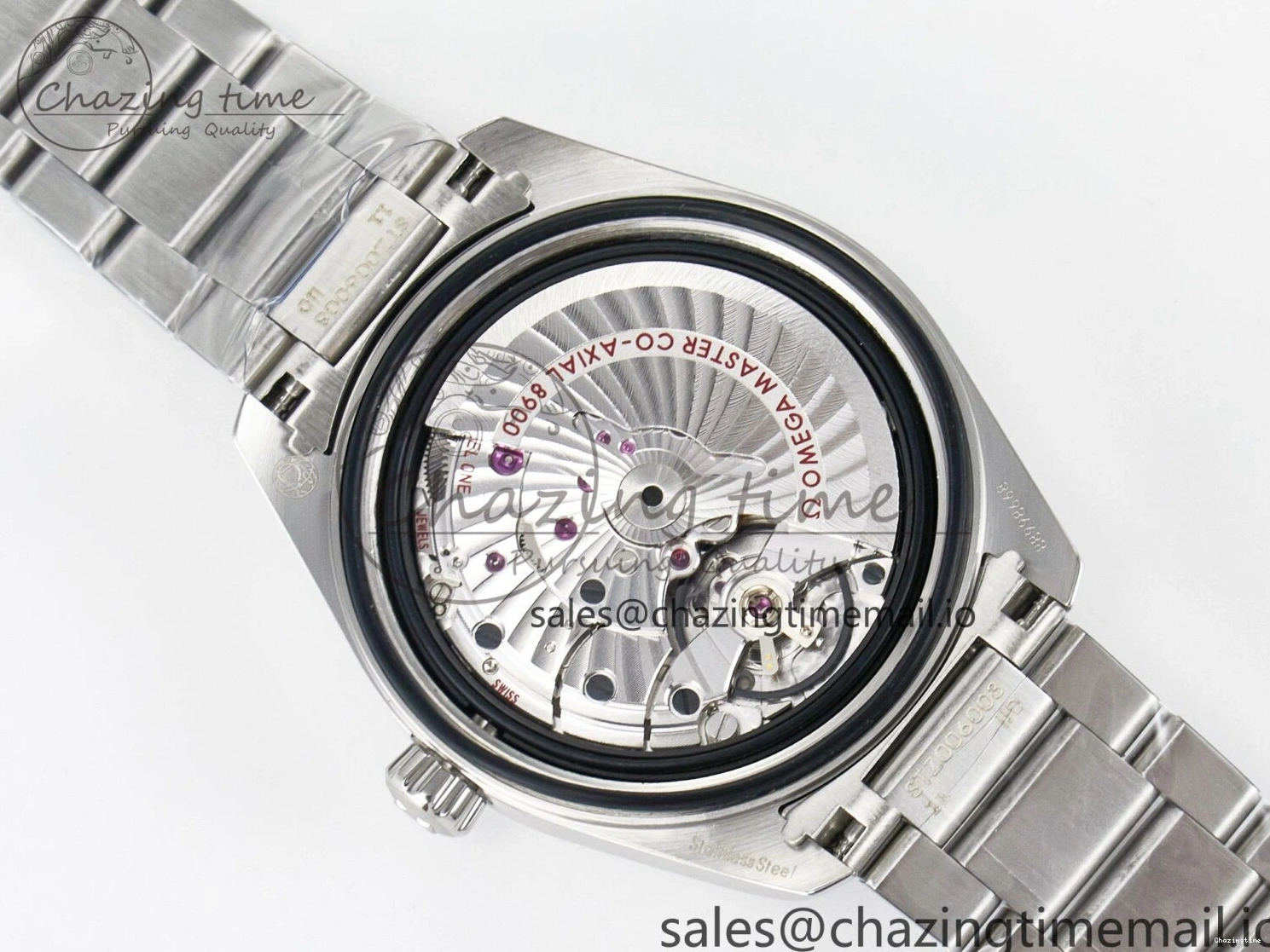 0302 ModernLook Aqua Terra 150M Master Chronometers VSF 1:1 Best Edition White Dial Orange Hand on SS Bracelet A8900 Super Clone 7650